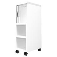 夹缝收纳柜家用厨房抽屉式置物柜免安装多层卫生间窄缝隙储物柜子