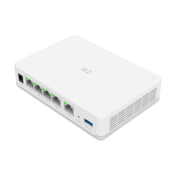 中兴 星云MAX全2.5G主路由 有线无线 全屋无死角 AC+AP穿墙王 & 监控网络分流器交换机 网线分线器