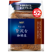 AGF 无蔗糖 冻干速溶黑咖啡粉  蓝红补充装105g/袋 105g