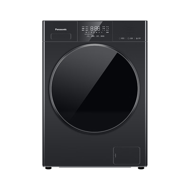 Panasonic 白月光5.0系列 XQG100-F2J1 滚筒洗衣机 10kg 黑色