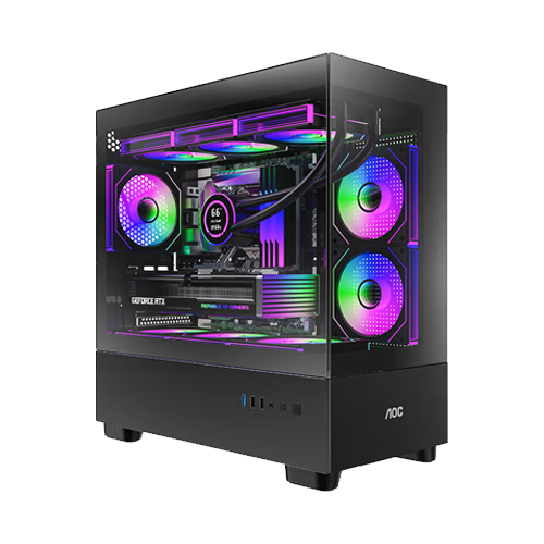  AOC/冠捷 高性能 组装电脑主机+RTX5060显卡+16G内存+1T硬盘  R5-9600X RTX5060 16GB 1TB