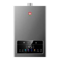 樱花卫厨 樱花13升燃气热水器天然气双重降噪多重防护水伺服精控恒温低压启动数码显示三档变升JSQ25-JSP511