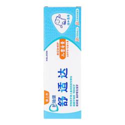 舒适达 护釉健换牙期特护儿童含氟牙膏6-12岁宝宝防蛀固齿65g 温和薄荷