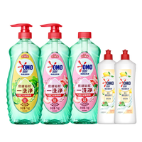 LOVE home AND planet 花木星球 奥妙 洗洁精1kg*3+500g*2