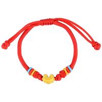 老庙黄金足金悟空筋斗云如意祥云转运珠手绳3D工艺福运儿童周岁礼