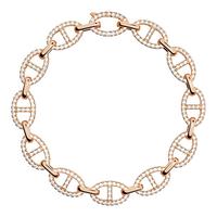 APM Monaco Maille Marine链环手链玫瑰金色时尚