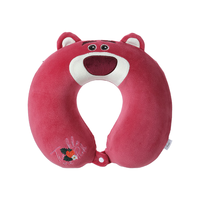 名创优品(MINISO)草莓熊系列记忆棉U枕护颈U型枕中秋旅行办公午睡外出出差便携枕头 草莓熊系列-记忆棉U枕