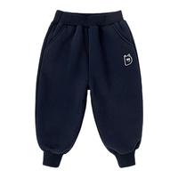 嘟嘟家男童裤子秋冬加厚卫裤儿童长裤秋装宝宝童装休闲裤女童棉裤