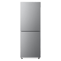 美的 MR-188E 180L 双开门小冰箱 钛钢灰