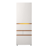东芝 GR-RM488WI-PG1D3 全嵌式五门变频风冷冰箱 464L 玉瑾纱