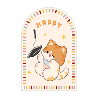 KAYE儿童房书桌椅地垫卡通卧室学习椅子地毯书房圆形垫子电脑转椅脚垫