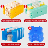 V-COOOL VCoool储奶袋蓝冰母乳保鲜冷藏保温冰盒便携铝箔蓝冰*2