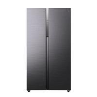 Midea 美的 净味系列 BCD-603WKPZMA(E) 风冷对开门冰箱 603L 迷楼灰