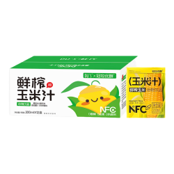 DU'S 杜氏鲜榨玉米果蔬汁饮料   整箱-200ml*12盒