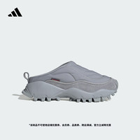 adidas FOS系列SEEULATER WTR MULE舒适休闲拖鞋穆勒鞋阿迪达斯   浅银色/金属银（脚型偏宽偏高选大一码）   36