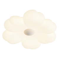 HP惠普普瑞护眼LED卧室奶油风花朵儿童房书房吸顶灯中山灯具包安装