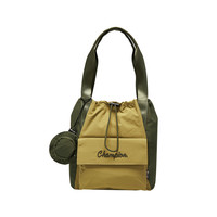 champion冠军双肩包25秋季子母包女手提单肩托特包大容量抽绳 绿色