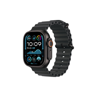 苹果 Apple Watch Ultra2 智能手表 GPS+蜂窝版 49mm 钛金属黑色表壳 黑色海洋表带