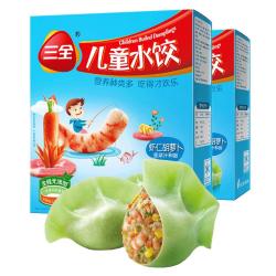 三全 儿童水饺 虾仁胡萝卜味 300g