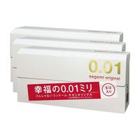 sagami相模001避孕套超薄0.01套3盒成人