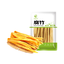 彬盛达 原浆腐竹干货 非转基因大豆腐竹段豆制品 火锅食材 纯干无盐粒 腐竹 200g