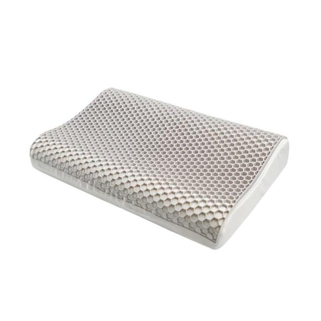 TAIPATEX 泰国93%天然乳胶枕头透气养护款 单只礼盒装60x40cm 93%乳胶/高低回弹透气