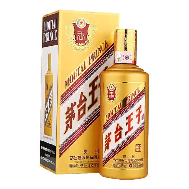 茅台 金王子 2022年 53%vol 酱香型白酒 500ml 单瓶装