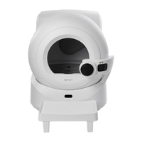 小佩AI猫脸识别自动打包猫厕所ULTRA 可视自动猫砂盆 一键换砂大容量 Ultra+控砂踏板套装