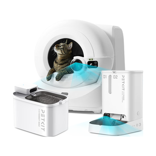 PETKIT小佩AI猫脸识别自动打包猫厕所ULTRA 可视自动猫砂盆 一键换砂大容量 喵生尊享套装