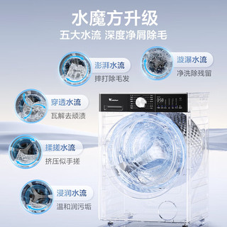 小天鹅 小乌梅2.0系列 TG100MS97ILZ 水魔方滚筒洗衣机