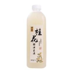 浙一家 桂花米酒自然醇香桂花清甜微醺纯手工酿造低度甜酒5度1L