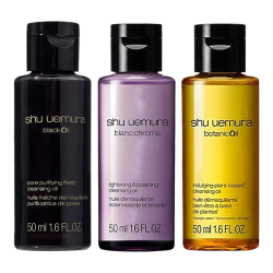 shu uemura 植村秀 卸妆油 黑油*1+紫油*1+柚子油*1