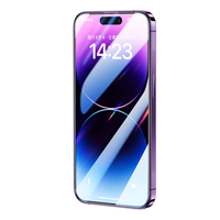 闪魔【京配】苹果13钢化膜iphone14手机膜16e高清顺滑13pro防爆防摔抗指纹非全屏贴膜2片装