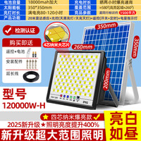 2025太阳能户外庭院灯家用强光防水人体感应投光室内照明路灯