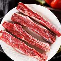趣尝鲜 国产谷饲牛肋条 900g 生鲜牛肉 烧烤烤肉食材 鲜嫩多汁