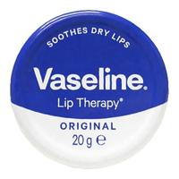 Vaseline/凡士林润唇膏男女秋冬防干裂补水滋润保湿芦荟唇膜20g*2