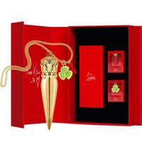路铂廷（Christian Louboutin）CL女王权杖唇膏385 萝卜丁口红礼盒套装