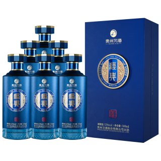 习酒 经典窖藏窖启 53度酱香型白酒 500ml*6瓶