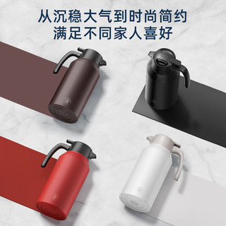 丽贝德家用保温壶316不锈钢热水瓶大容量暖水瓶壶保温瓶 2800ML 白色