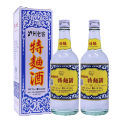 泸州老窖 特曲60版52度浓香型白酒500ml*2瓶