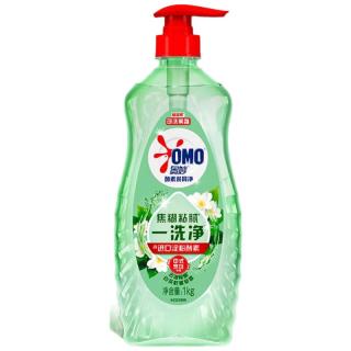 奥妙 大桶酵素餐具净洗洁精 白茶柠檬草 1kg 2斤装 去锅具焦糊