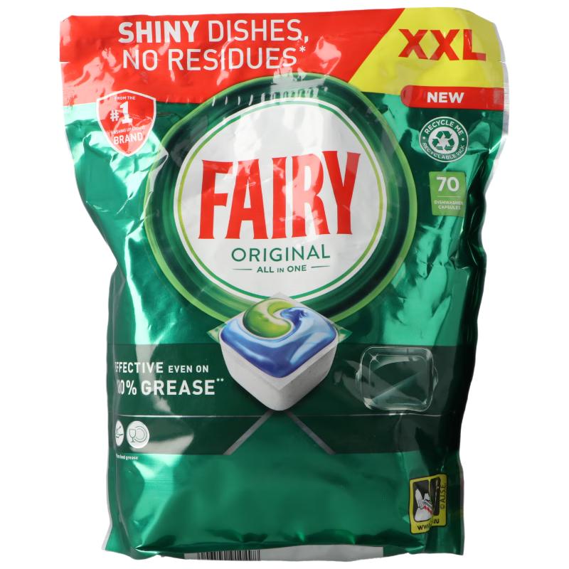 fairy全效洗碗凝珠-量子洗涤凝珠洗碗块原味全面清洁去油污  70颗