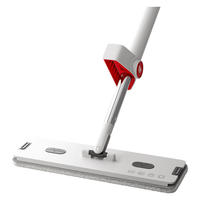 okwife 平板拖把40cm4块布 加厚家用一拖净免手洗2025拖地吸水