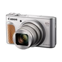 Canon 佳能 sx740hs相机 高清旅游家用美颜数码卡片相机 PowerShot SX740 HS 银色 标配