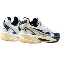 乔丹锋刺RISE2.0实战篮球鞋男鞋 巭PRO减震回弹科技碳板运动鞋战靴 黑色/乔丹白 48