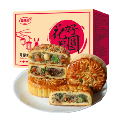 麦酥园 坚果五仁月饼750g