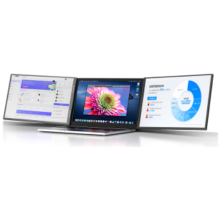 EIMIO E26 可折叠双屏 16英寸 黑色 便携显示器