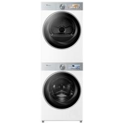 小天鹅 小乌梅3.0驭风版 TG10VE40W+TH10VE40MAXW 热泵洗烘套装 白色