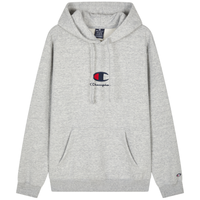 Champion 【品牌】秋冬加绒男女同款刺绣logo连帽卫衣潮流款
