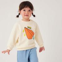 pureborn 博睿恩 pure born 博睿恩男女宝宝卫衣春秋款婴幼儿可爱卡通外出上衣8个月-4岁